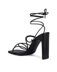 Eden Lace Up High Heel