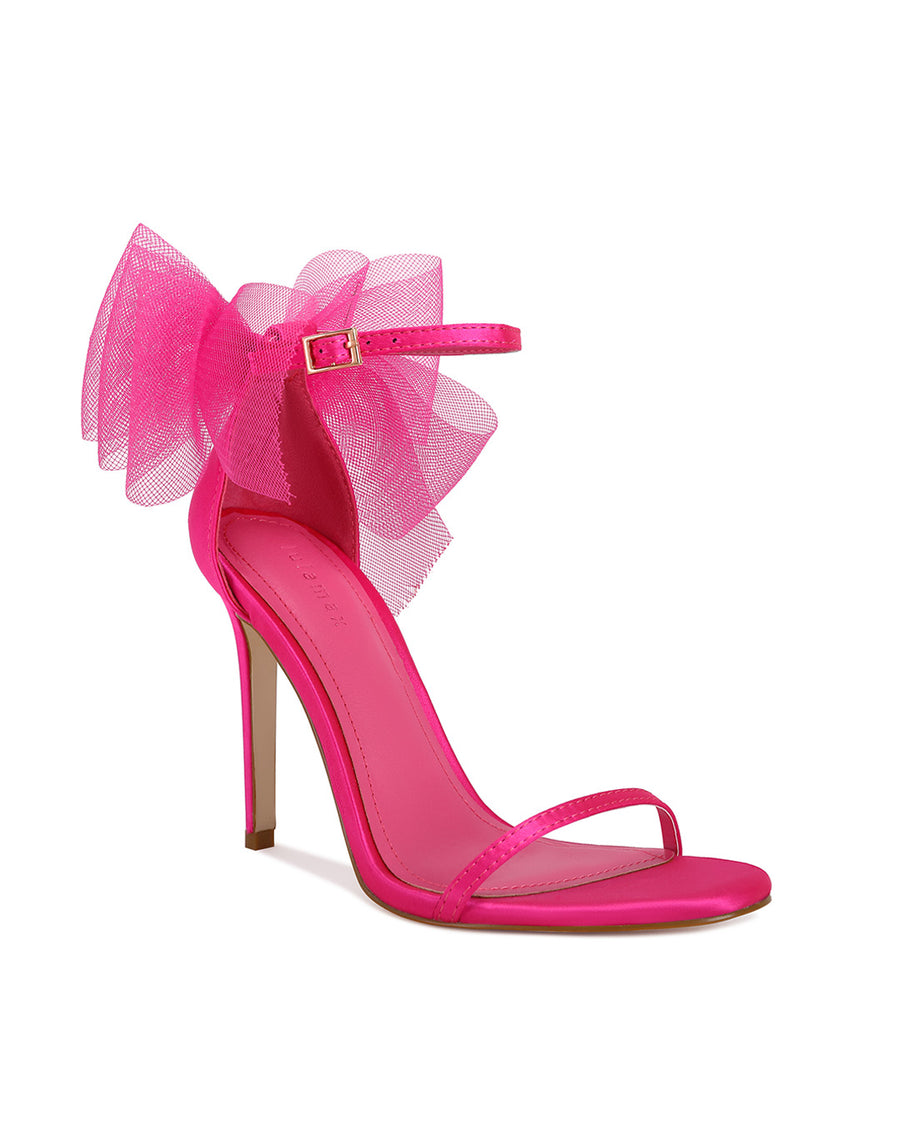 Camila Mesh Bow Stiletto Heel